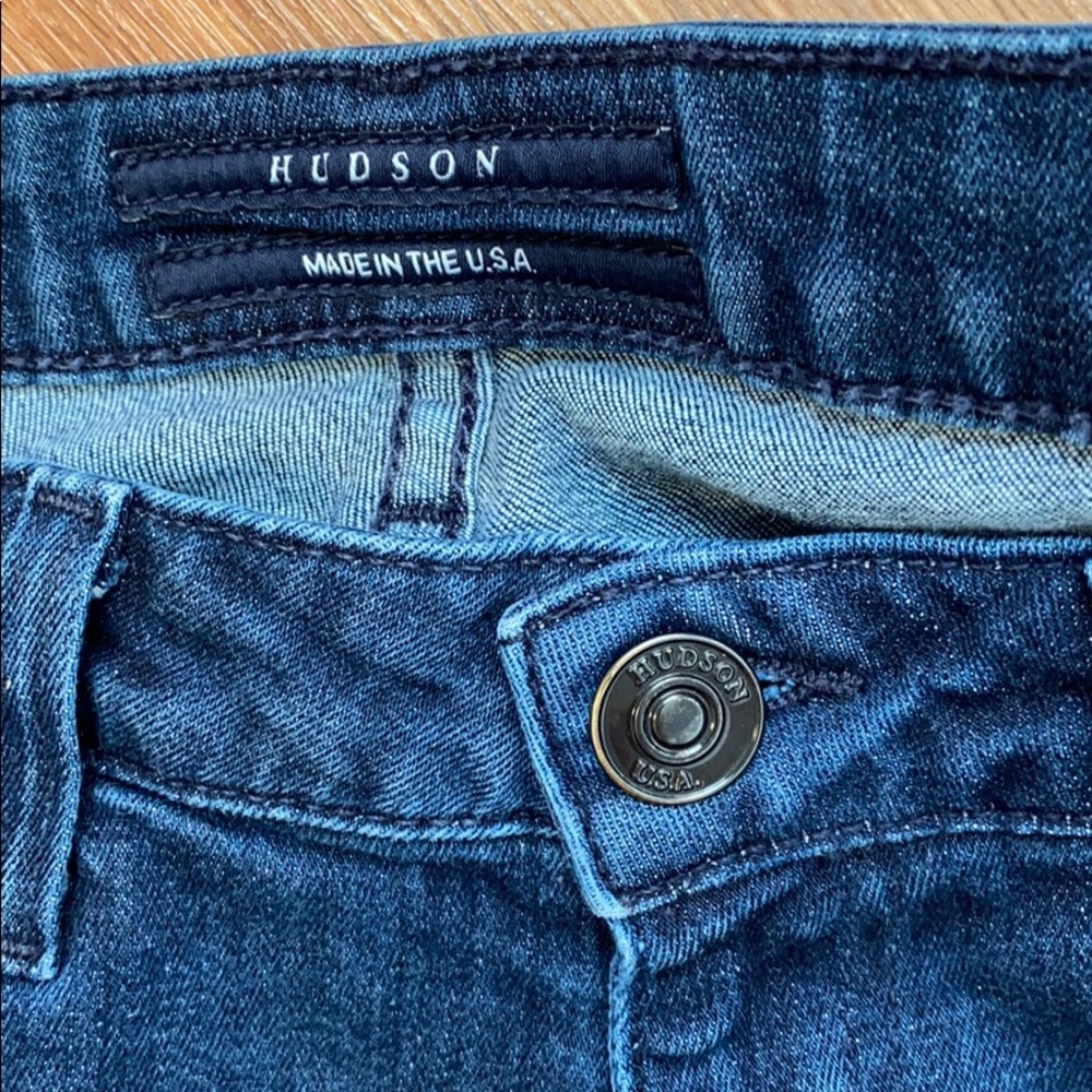 Hudson women’s style #w437dmc, color: Kin, skinny jeans, size 25 - Picture 14 of 16